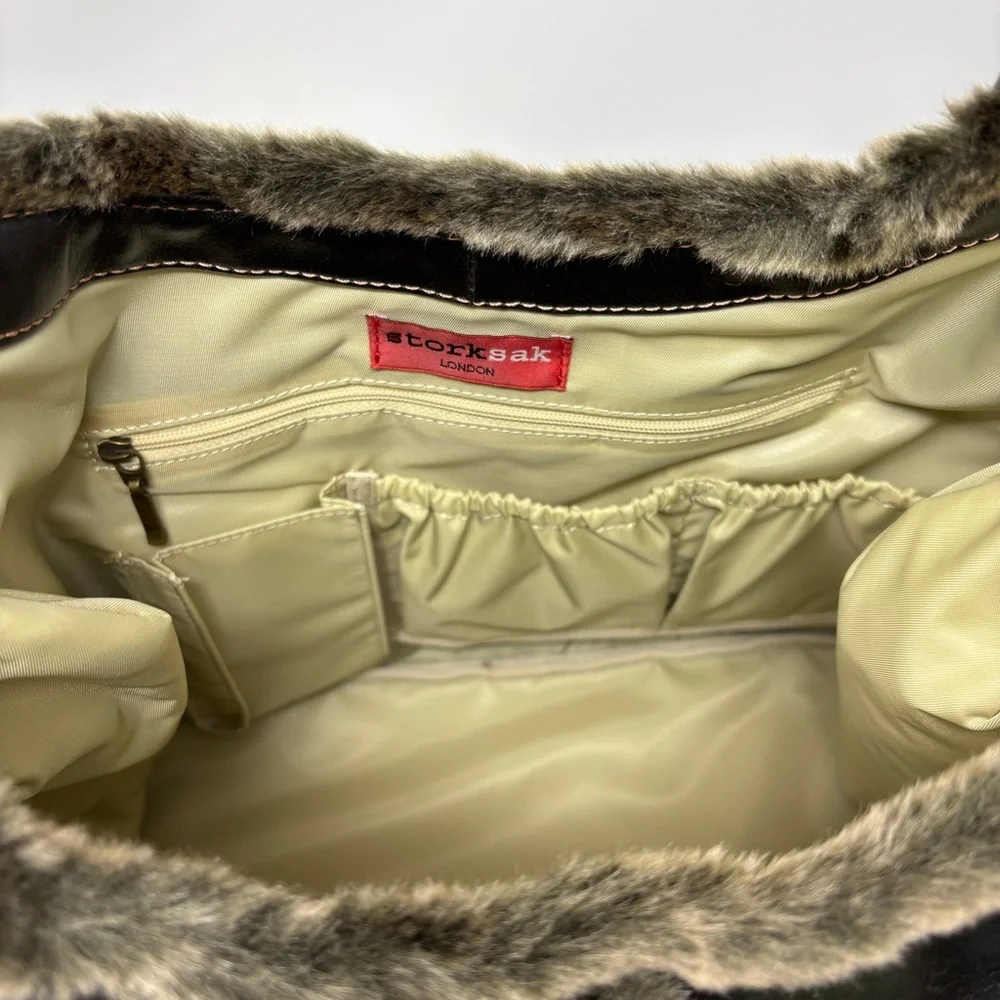 STORKSAK Slouchy Hobo Diaper Bag
